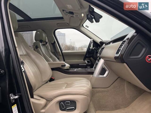 Черный Ленд Ровер Рендж Ровер, объемом двигателя 4.4 л и пробегом 132 тыс. км за 36900 $, фото 32 на Automoto.ua