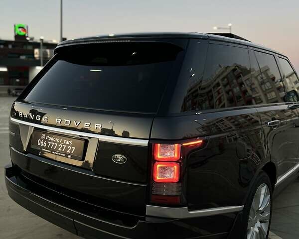 Чорний Ленд Ровер Рендж Ровер, об'ємом двигуна 5 л та пробігом 125 тис. км за 41000 $, фото 10 на Automoto.ua