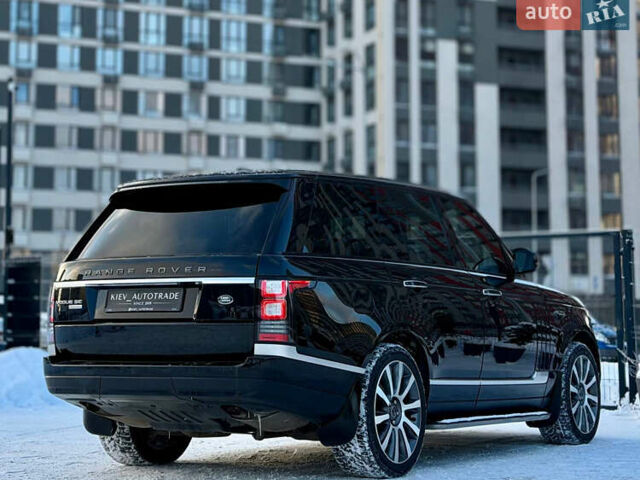 Черный Ленд Ровер Рендж Ровер, объемом двигателя 5 л и пробегом 240 тыс. км за 30900 $, фото 16 на Automoto.ua