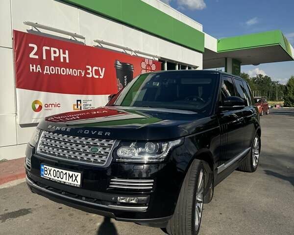 Черный Ленд Ровер Рендж Ровер, объемом двигателя 4.37 л и пробегом 197 тыс. км за 39000 $, фото 7 на Automoto.ua