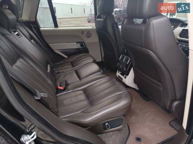 Чорний Ленд Ровер Рендж Ровер, об'ємом двигуна 4.37 л та пробігом 214 тис. км за 34500 $, фото 12 на Automoto.ua