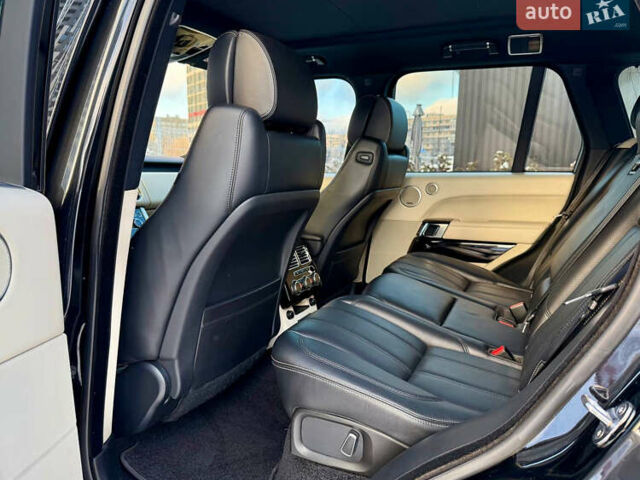 Черный Ленд Ровер Рендж Ровер, объемом двигателя 5 л и пробегом 240 тыс. км за 30900 $, фото 41 на Automoto.ua