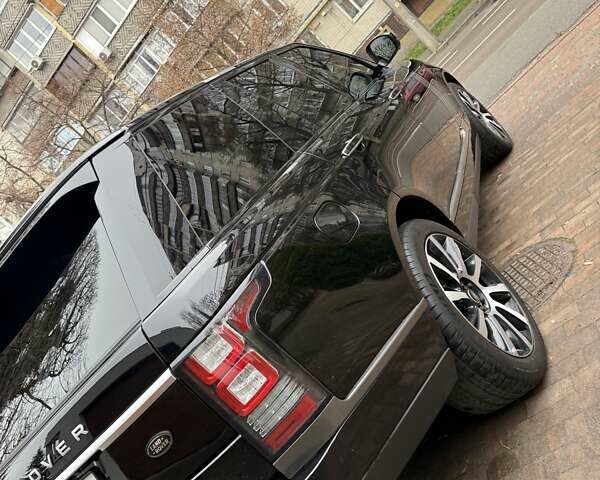 Чорний Ленд Ровер Рендж Ровер, об'ємом двигуна 5 л та пробігом 175 тис. км за 26950 $, фото 21 на Automoto.ua