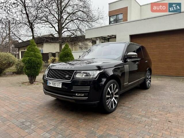 Чорний Ленд Ровер Рендж Ровер, об'ємом двигуна 5 л та пробігом 175 тис. км за 26950 $, фото 69 на Automoto.ua
