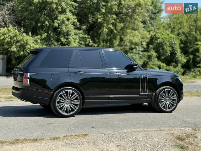 Черный Ленд Ровер Рендж Ровер, объемом двигателя 3 л и пробегом 168 тыс. км за 42000 $, фото 3 на Automoto.ua
