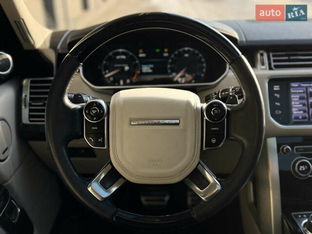 Черный Ленд Ровер Рендж Ровер, объемом двигателя 4.95 л и пробегом 159 тыс. км за 32000 $, фото 9 на Automoto.ua