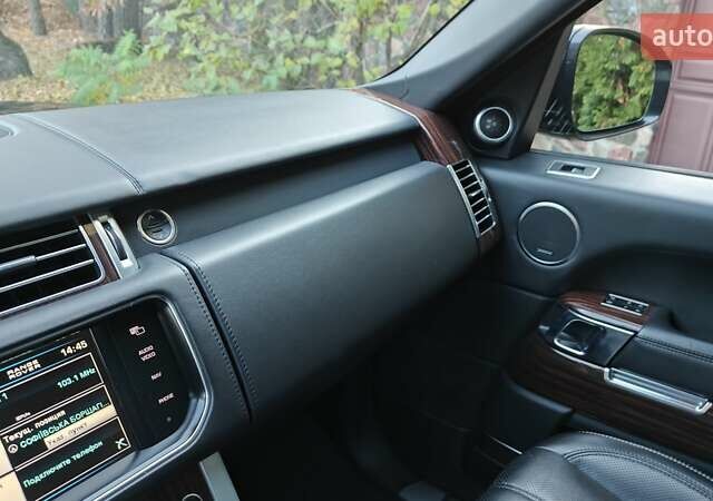 Черный Ленд Ровер Рендж Ровер, объемом двигателя 5 л и пробегом 137 тыс. км за 32000 $, фото 19 на Automoto.ua