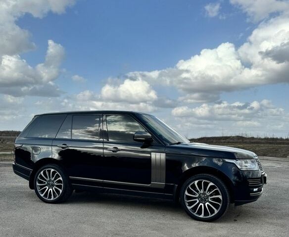 Чорний Ленд Ровер Рендж Ровер, об'ємом двигуна 4.37 л та пробігом 225 тис. км за 34500 $, фото 3 на Automoto.ua