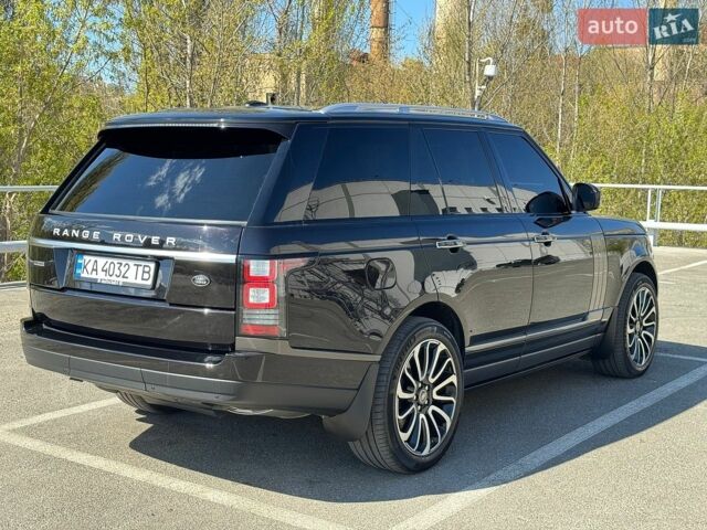 Чорний Ленд Ровер Рендж Ровер, об'ємом двигуна 4.37 л та пробігом 225 тис. км за 31900 $, фото 4 на Automoto.ua