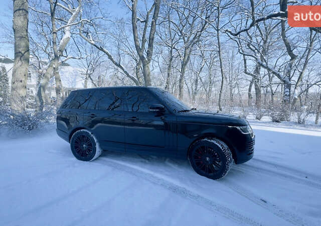 Чорний Ленд Ровер Рендж Ровер, об'ємом двигуна 4.37 л та пробігом 330 тис. км за 44900 $, фото 14 на Automoto.ua