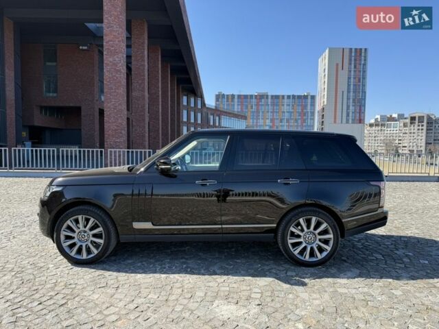 Чорний Ленд Ровер Рендж Ровер, об'ємом двигуна 2.99 л та пробігом 170 тис. км за 37000 $, фото 3 на Automoto.ua