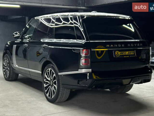 Черный Ленд Ровер Рендж Ровер, объемом двигателя 5 л и пробегом 115 тыс. км за 26500 $, фото 3 на Automoto.ua