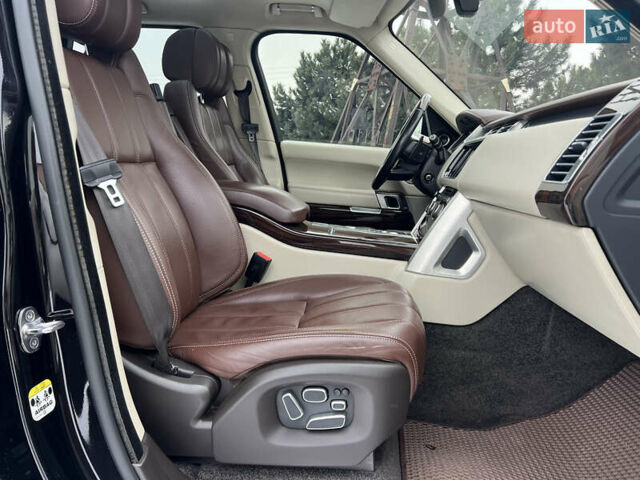 Чорний Ленд Ровер Рендж Ровер, об'ємом двигуна 5 л та пробігом 139 тис. км за 25900 $, фото 26 на Automoto.ua