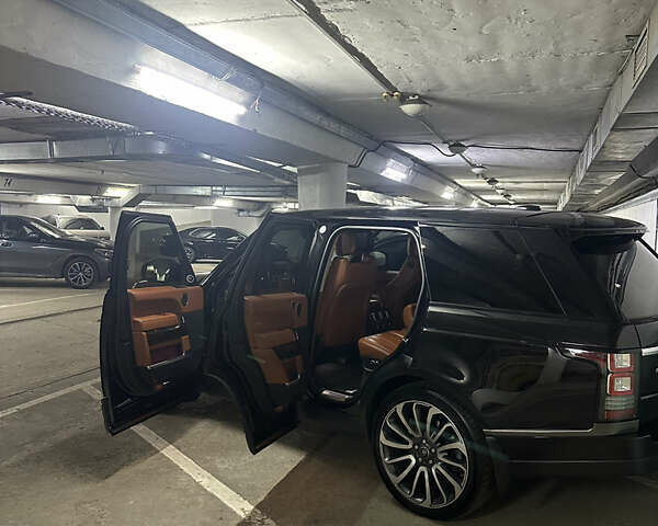 Чорний Ленд Ровер Рендж Ровер, об'ємом двигуна 4.37 л та пробігом 220 тис. км за 37500 $, фото 2 на Automoto.ua