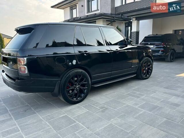 Чорний Ленд Ровер Рендж Ровер, об'ємом двигуна 5 л та пробігом 207 тис. км за 25900 $, фото 4 на Automoto.ua