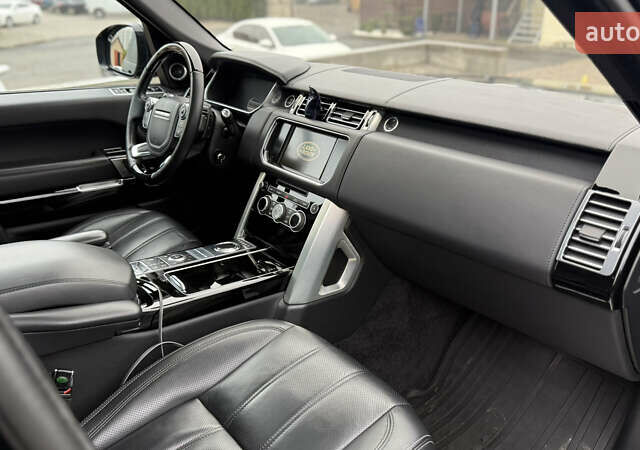 Черный Ленд Ровер Рендж Ровер, объемом двигателя 5 л и пробегом 150 тыс. км за 39800 $, фото 19 на Automoto.ua