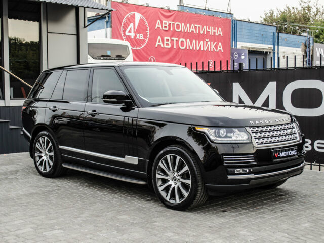 Чорний Ленд Ровер Рендж Ровер, об'ємом двигуна 4.4 л та пробігом 149 тис. км за 72000 $, фото 74 на Automoto.ua