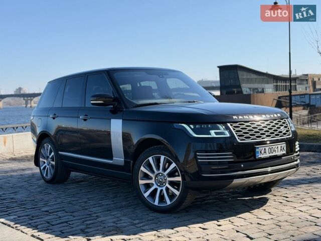 Черный Ленд Ровер Рендж Ровер, объемом двигателя 5 л и пробегом 77 тыс. км за 39999 $, фото 5 на Automoto.ua