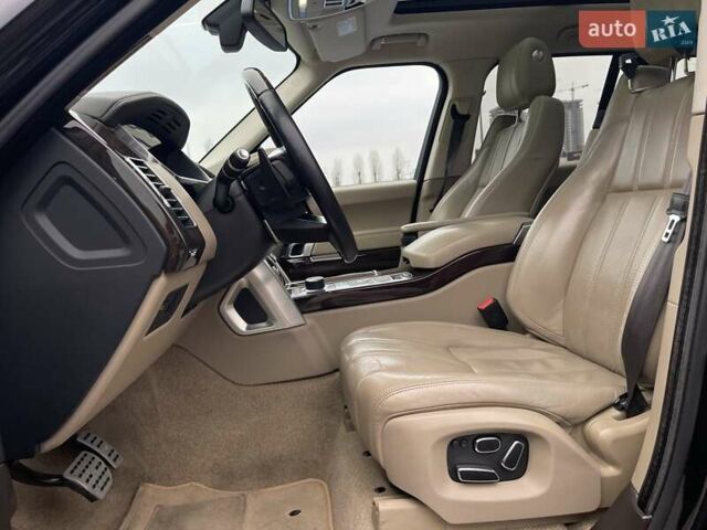 Черный Ленд Ровер Рендж Ровер, объемом двигателя 4.4 л и пробегом 132 тыс. км за 36900 $, фото 21 на Automoto.ua