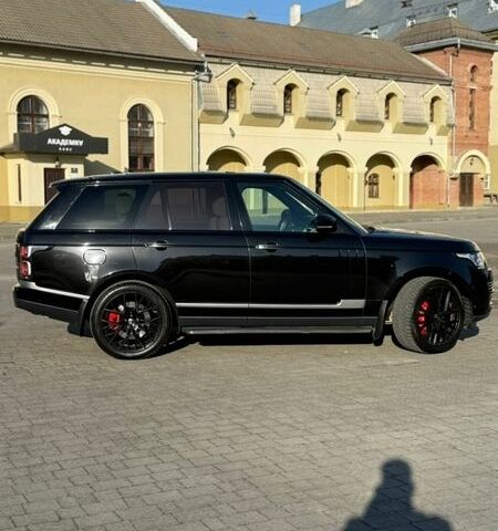 Чорний Ленд Ровер Рендж Ровер, об'ємом двигуна 5 л та пробігом 208 тис. км за 28000 $, фото 2 на Automoto.ua
