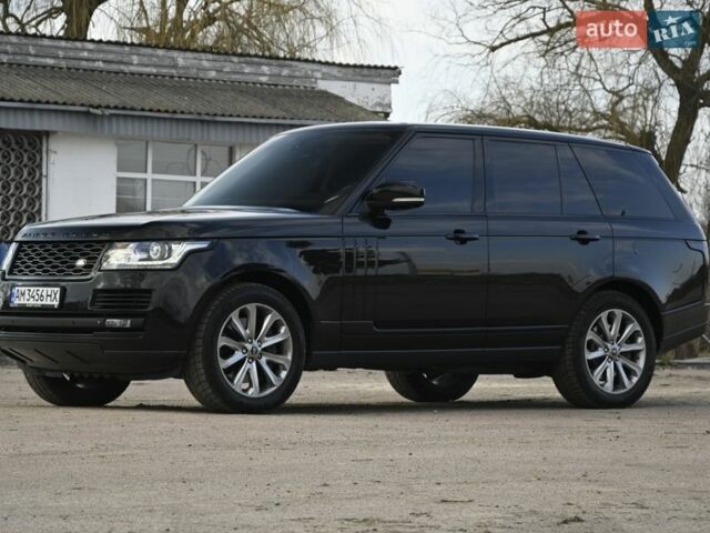 Черный Ленд Ровер Рендж Ровер, объемом двигателя 4.4 л и пробегом 205 тыс. км за 33900 $, фото 11 на Automoto.ua
