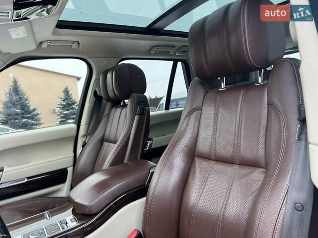 Чорний Ленд Ровер Рендж Ровер, об'ємом двигуна 5 л та пробігом 139 тис. км за 24900 $, фото 10 на Automoto.ua