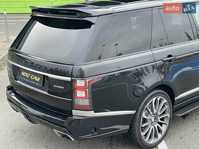 Черный Ленд Ровер Рендж Ровер, объемом двигателя 4.4 л и пробегом 132 тыс. км за 36900 $, фото 7 на Automoto.ua