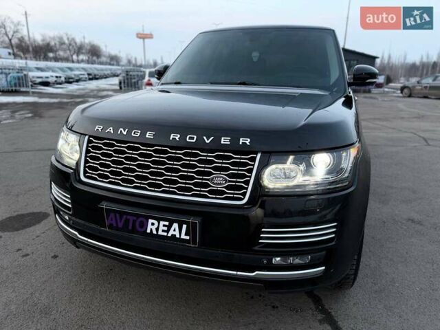 Черный Ленд Ровер Рендж Ровер, объемом двигателя 4.37 л и пробегом 207 тыс. км за 31500 $, фото 14 на Automoto.ua