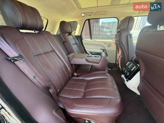 Чорний Ленд Ровер Рендж Ровер, об'ємом двигуна 2.99 л та пробігом 170 тис. км за 37000 $, фото 44 на Automoto.ua