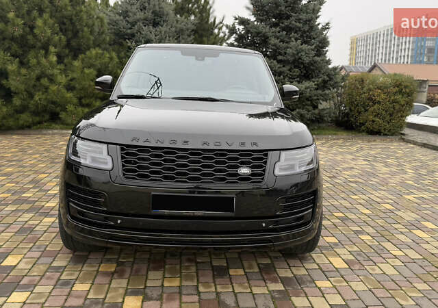 Черный Ленд Ровер Рендж Ровер, объемом двигателя 5 л и пробегом 150 тыс. км за 39800 $, фото 4 на Automoto.ua