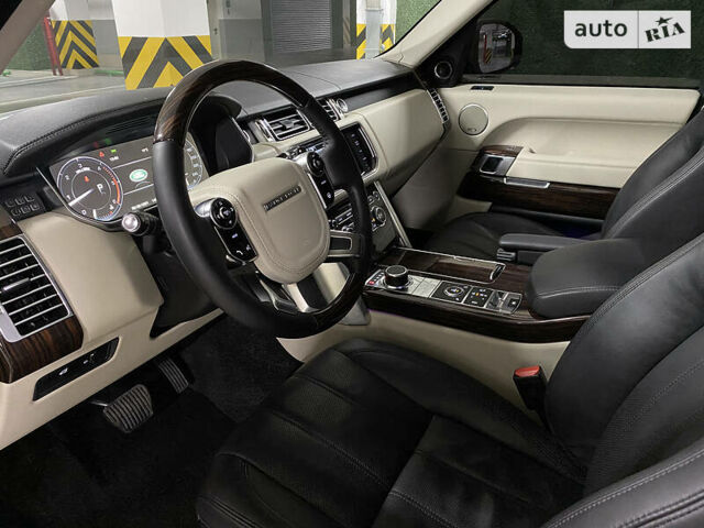 Черный Ленд Ровер Рендж Ровер, объемом двигателя 3 л и пробегом 220 тыс. км за 29900 $, фото 42 на Automoto.ua