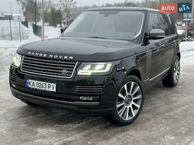 Чорний Ленд Ровер Рендж Ровер, об'ємом двигуна 5 л та пробігом 120 тис. км за 36500 $, фото 8 на Automoto.ua