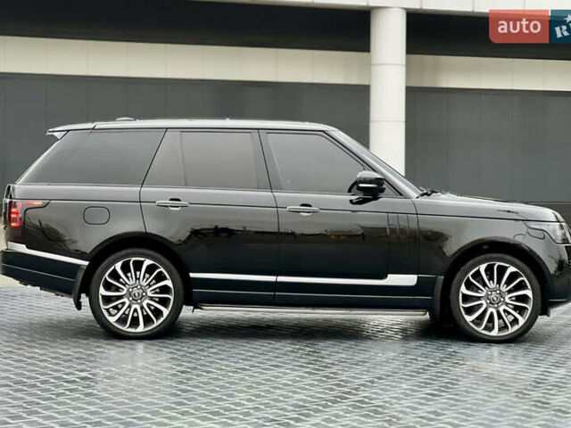 Чорний Ленд Ровер Рендж Ровер, об'ємом двигуна 5 л та пробігом 93 тис. км за 40000 $, фото 57 на Automoto.ua