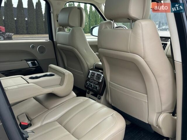 Черный Ленд Ровер Рендж Ровер, объемом двигателя 5 л и пробегом 52 тыс. км за 37800 $, фото 25 на Automoto.ua