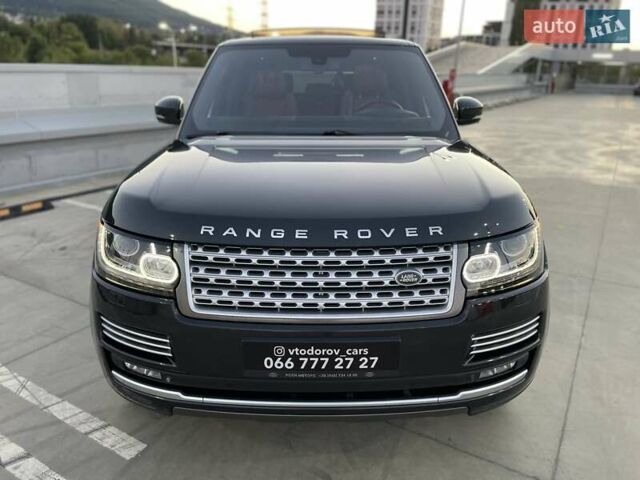 Чорний Ленд Ровер Рендж Ровер, об'ємом двигуна 5 л та пробігом 125 тис. км за 41000 $, фото 56 на Automoto.ua