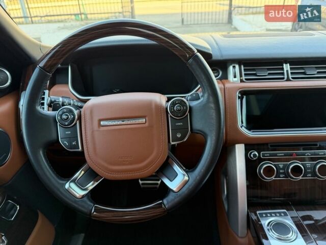 Черный Ленд Ровер Рендж Ровер, объемом двигателя 5 л и пробегом 77 тыс. км за 39999 $, фото 48 на Automoto.ua