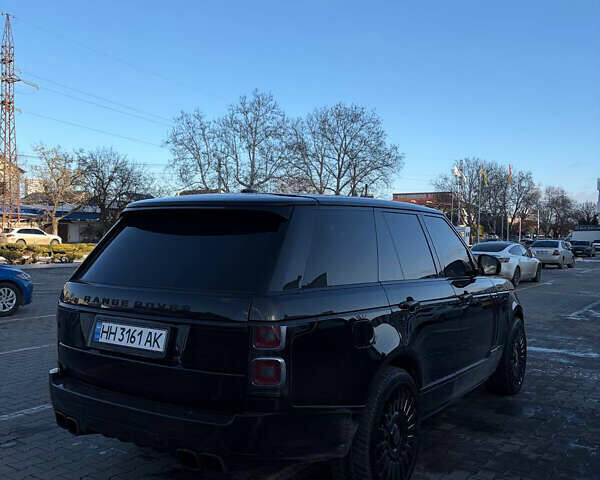 Чорний Ленд Ровер Рендж Ровер, об'ємом двигуна 5 л та пробігом 177 тис. км за 40500 $, фото 4 на Automoto.ua