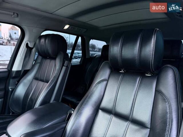 Черный Ленд Ровер Рендж Ровер, объемом двигателя 4.37 л и пробегом 207 тыс. км за 31500 $, фото 45 на Automoto.ua