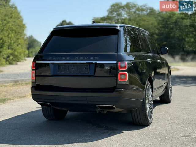 Черный Ленд Ровер Рендж Ровер, объемом двигателя 3 л и пробегом 168 тыс. км за 42000 $, фото 4 на Automoto.ua