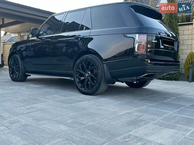 Чорний Ленд Ровер Рендж Ровер, об'ємом двигуна 5 л та пробігом 207 тис. км за 25900 $, фото 8 на Automoto.ua