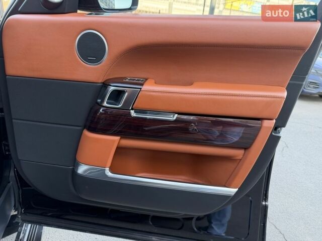 Черный Ленд Ровер Рендж Ровер, объемом двигателя 5 л и пробегом 77 тыс. км за 39999 $, фото 29 на Automoto.ua