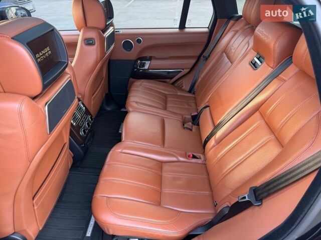 Черный Ленд Ровер Рендж Ровер, объемом двигателя 5 л и пробегом 77 тыс. км за 39999 $, фото 46 на Automoto.ua