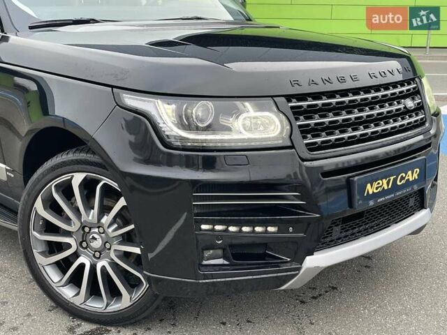 Черный Ленд Ровер Рендж Ровер, объемом двигателя 4.4 л и пробегом 132 тыс. км за 36900 $, фото 4 на Automoto.ua