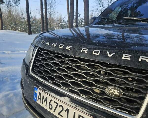 Черный Ленд Ровер Рендж Ровер, объемом двигателя 5 л и пробегом 186 тыс. км за 35000 $, фото 15 на Automoto.ua