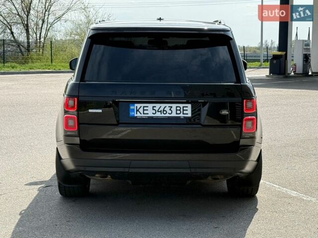 Чорний Ленд Ровер Рендж Ровер, об'ємом двигуна 5 л та пробігом 120 тис. км за 29900 $, фото 7 на Automoto.ua