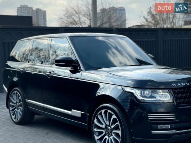 Чорний Ленд Ровер Рендж Ровер, об'ємом двигуна 5 л та пробігом 292 тис. км за 23500 $, фото 6 на Automoto.ua