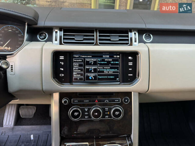 Ленд Ровер Рендж Ровер 2013 в Одессе на Automoto.ua Черный Ленд Ровер Рендж Ровер, объемом двигателя 4.4 л и пробегом 109 тыс. км за 44000 $, фото 22 на Automoto.ua