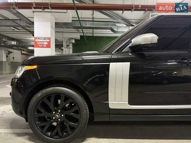 Черный Ленд Ровер Рендж Ровер, объемом двигателя 3 л и пробегом 220 тыс. км за 29900 $, фото 14 на Automoto.ua