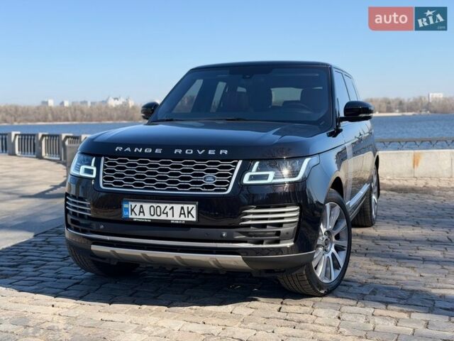 Черный Ленд Ровер Рендж Ровер, объемом двигателя 5 л и пробегом 77 тыс. км за 39999 $, фото 8 на Automoto.ua