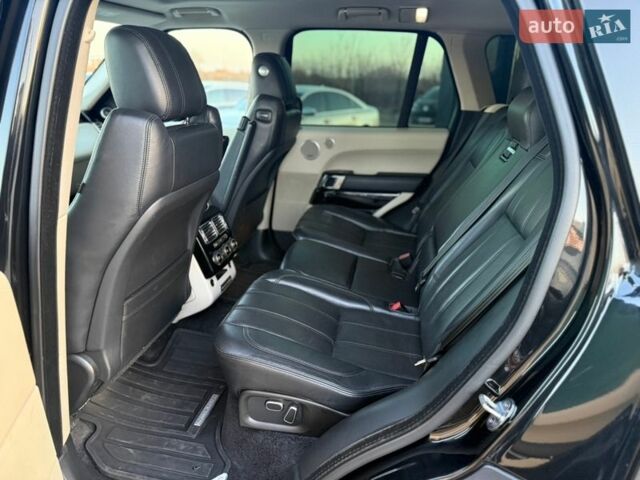 Черный Ленд Ровер Рендж Ровер, объемом двигателя 4.4 л и пробегом 240 тыс. км за 29888 $, фото 6 на Automoto.ua